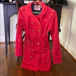 Juicy couture trench coat